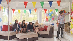 Sexy balloon popping part 1 Sexy balloon popping part 1