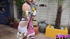 Final Fantasy babe got a smooth pussy Final Fantasy babe got a smooth pussy