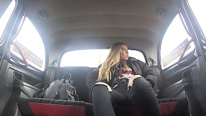 Misha Cross pays for her cab with her cute booty Misha Cross pays for her cab with her cute booty