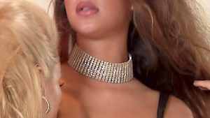 Sophia and Samantha finger their fannies with care Sophia and Samantha finger their fannies with care