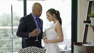 Aidra's first black cock Aidra's first black cock