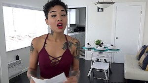 Ebony honey bunny works for the rent with her pussy Ebony honey bunny works for the rent with her pussy