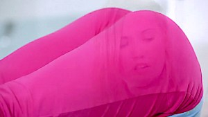 Plumber takes care of Violette Pure's pipe