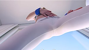 Tiny Rachel James destroyed by massive cock