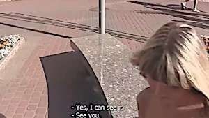 Blonde chick is hot and ready for a big dick inside her