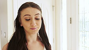 Big booty Mandy gets skullfucked by the football team