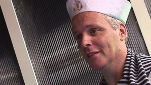 Pirate chick will need an eye patch after this