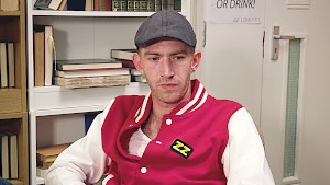 Local nerd nails the school hottie with his respectably huge dong