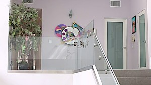 Pervy uncle takes his step niece for a sex slave