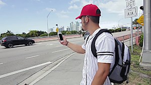 Pikachu banged by a Pokemon trainer