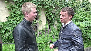 Russian GF gets sold by her man