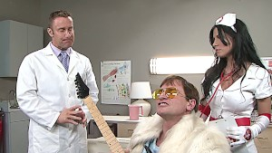 The nurse with the most massive tits in the hospital