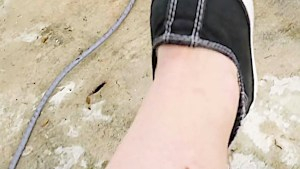 Randy Cassidy takes sporty Kimmy Granger for a spin on the bed