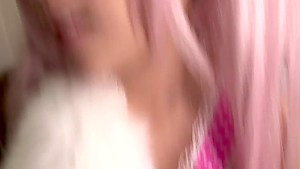 Asian beauty sucks and fucks a big dick in POV