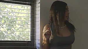 Intruder fucks the pretty face of his teen victim