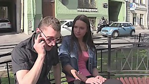 Hot girlfriend knows she can get paid for her pussy