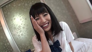 Cute schoolgirl with big tits