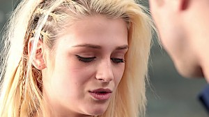 Schoolgirl Aubrey needs a dick to concentrate