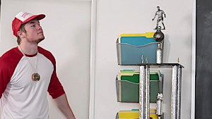 Pigtailed schoolgirld banged on desk