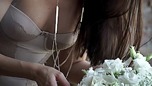 Sticking it into Aruna's ass