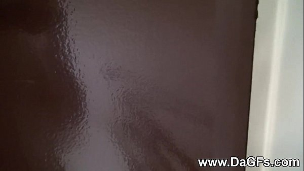 Coming home to a hot black gf sucking my cock