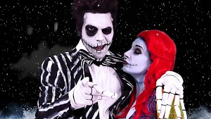 Jack fucking Sally in Nightmare before XXXmas