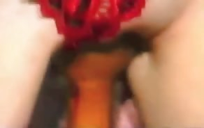 porno movies Vintage Bedpost Insertion Scene