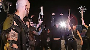 Lesbian ladies outside feasting on delicious pussy