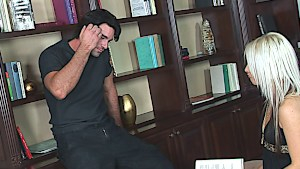 Barbie Addison gets ready for the finals with big thick facial