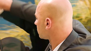 Young blonde fucks her driver