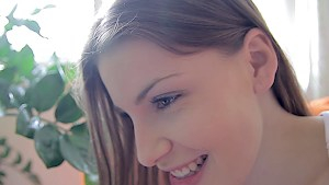 Hot sex leads to exploding cumshot over her belly