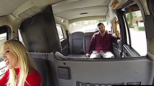 Female taxi driver caught fucking her client