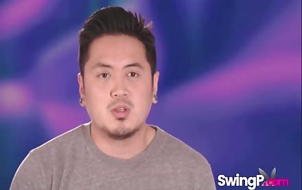 Daring Young Couple Joins Swinger Orgy