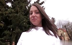 Amateur Teen Sucks and Fucked