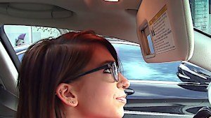 Teen Joseline gets her glasses creamed