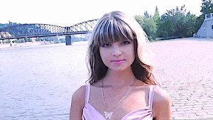 Outdoor POV sex with Doris Ivy