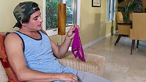 Babe with nice titties gets her tight twat railed good