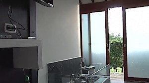 Latina Rachel blows big dick in her high heels