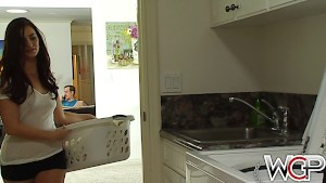 Lily squirting over his big black cock