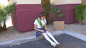 Stepdad makes it up to a huffy teen with his fat cock