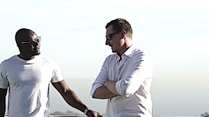 Spanish boss Alexa Tomas and secretary Julia Roca share a rock hard cock