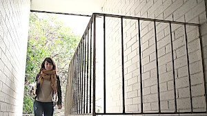 Hairy amateur lesbians finger and lick bushy cunts