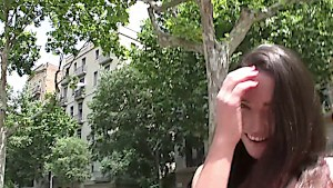 Cute brunette wants some extra cash