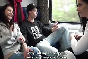 Hot Czech couple having sex on this ride...