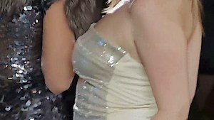 Hot anal first timers have backdoor group sex in the Euro disco