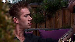 Aleena getting a lick of that dick