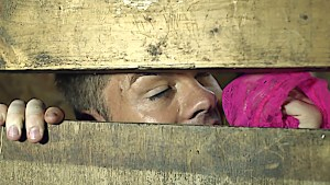 Ava Dalush and her friend stay clothed and suck the stable boy