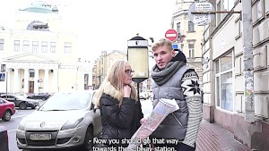 Good luck sightseeing with cum on your glasses