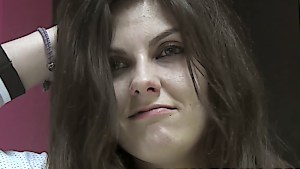 Latina teen is in the mood for some good dick in her tight pink pussy