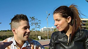 Busty Spanish babe is the fun for the afternoon